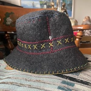 Really Cool+Unique Helen Kaminski Wool Hat~Excellent Condition!